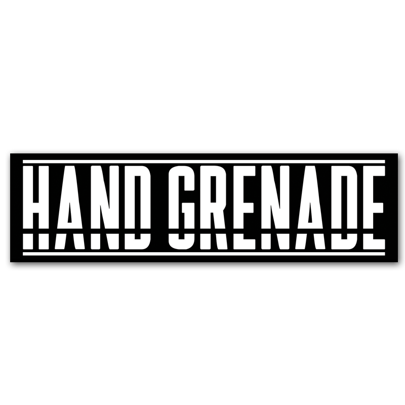 Nášivka nápis Hand Grenade